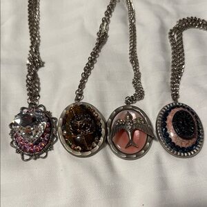Rockabilly Rock Rebel Necklace Lot of 4 EUC